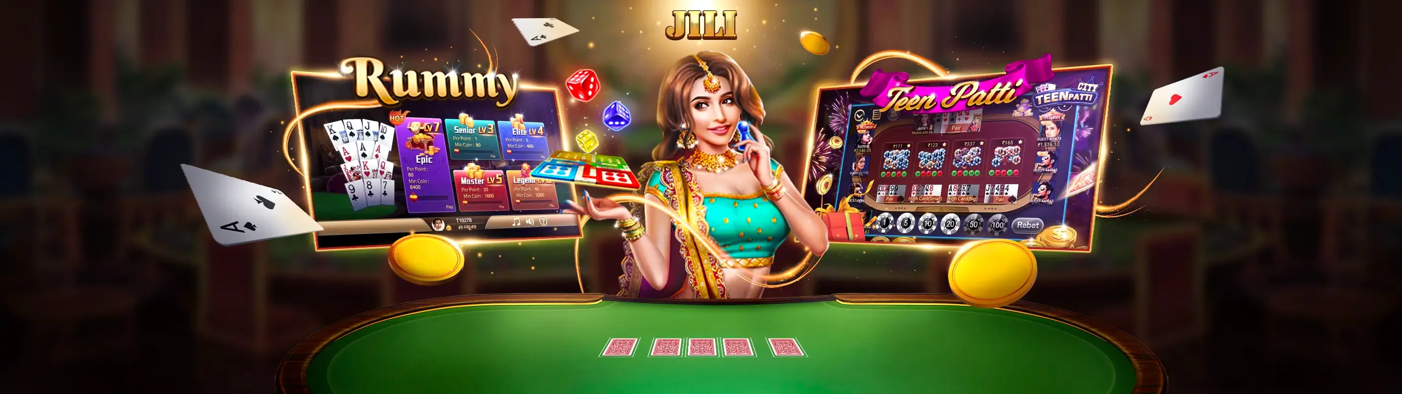 Sảnh casino trực tuyến sang trọng JJ8 Chính Thức